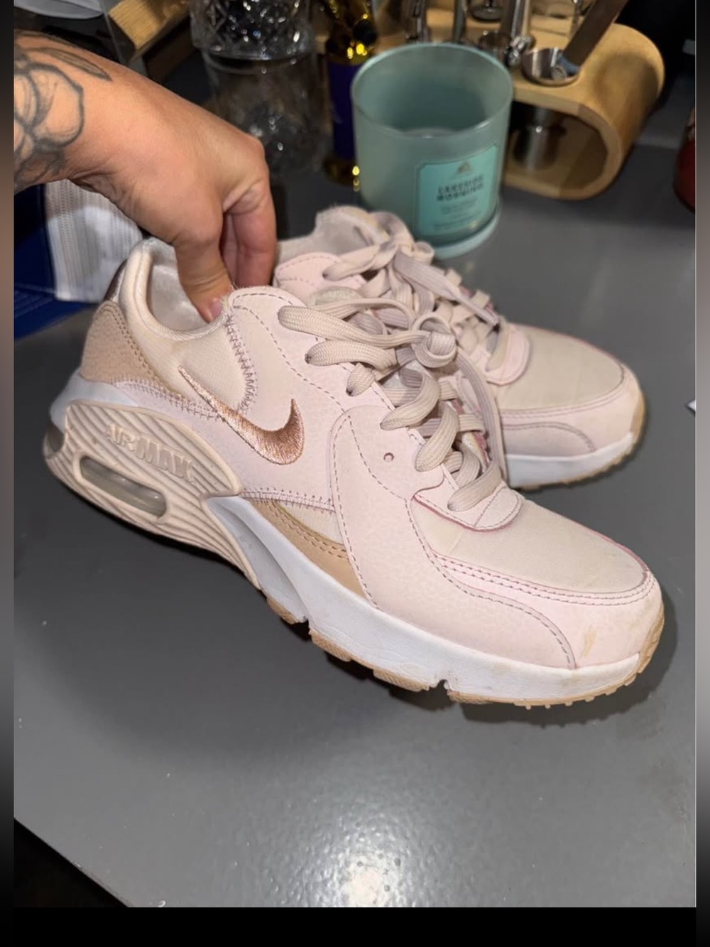 Nike Women’s Sneakers in Light Pink